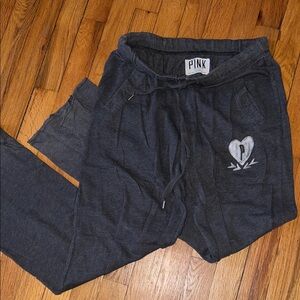 PINK Victoria's Secret Charcoal Lounge Pants